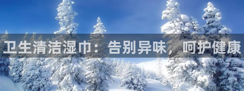 尊龙凯时代理：卫生清洁湿巾：告别异味，呵护健康