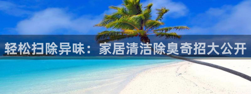 z6尊龙凯时集团：轻松扫除异味：家居清洁除臭奇招大公开