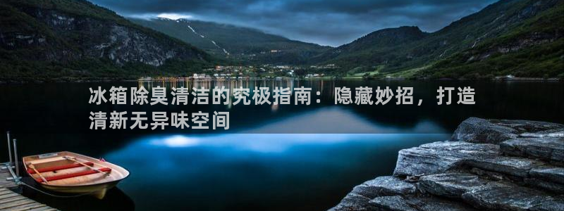 z6尊龙官网：冰箱除臭清洁的究极指南：隐藏妙招，打造
清